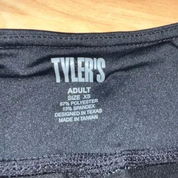Women's Tyler's Grey & Black Athletic Skirt Skort - Picture 5 of 7